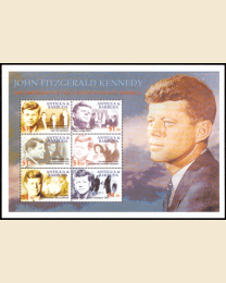 JFK 2002 Sheet of 6