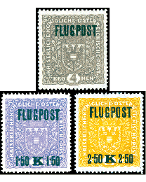 Austria First Airmails