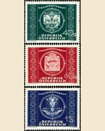Austria #565-67 Universal Postal Union