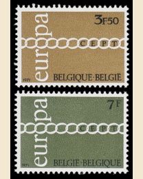Belgium # 803-04 Europa