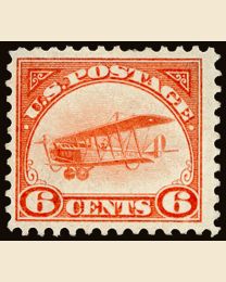 US #  C1 - 6¢ Curtiss Jenny
