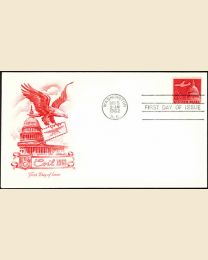 #C65 - 8¢ Jet over Capitol FDC