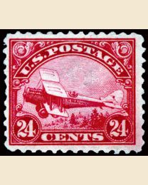 US #  C6 - 24¢ DeHavilland Biplane