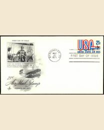 #C81 - 21¢ "USA" FDC