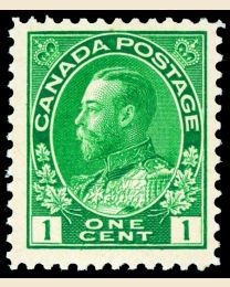 #104 1¢ King George V