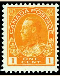 #105 1¢ King George V