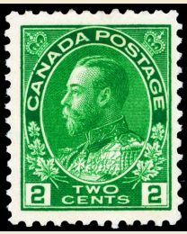 #107 2¢ King George V