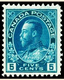 #111 5¢ King George V
