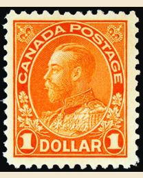 #122 $1 King George V