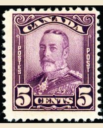 #153 5¢ King George V