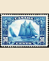 #158 50¢ Schooner Bluenose