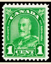 #163 1¢ King George V