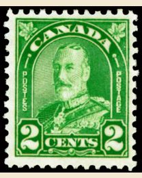 #164 2¢ King George V