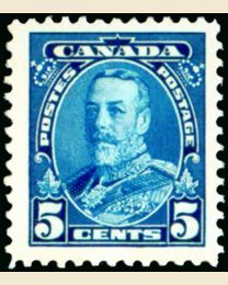 #221 5¢ King George V
