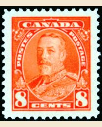 #222 8¢ King George V
