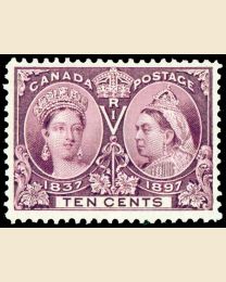 Canada #57 - 10¢ Victoria