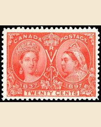 Canada #59 - 20¢ Victoria