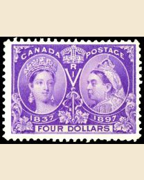 Canada #64 - $4 Victoria