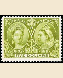 Canada #65 - $5 Victoria