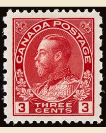 Canada #184 Odd-Perfed King George