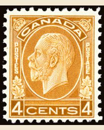Canada #198 4¢ King George V