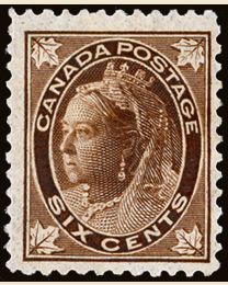 Canada #71 6¢ Queen Victoria