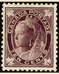 Canada #73 10¢ Queen Victoria