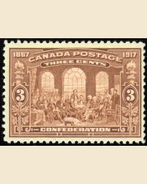 Canada #135 Fathers of Confederation 1917 Issue