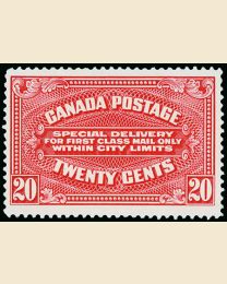 Canada #E2 - 20¢ Special Delivery
