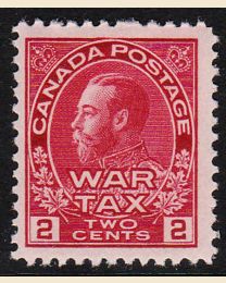 2¢ War Tax carmine