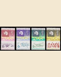 Br. Antarctic Territory #  39-42
