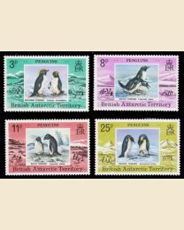Br. Antarctic Territory #  72-75