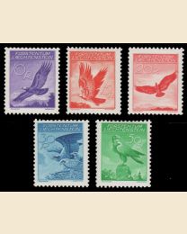 Liechtenstein #C 9a-13a