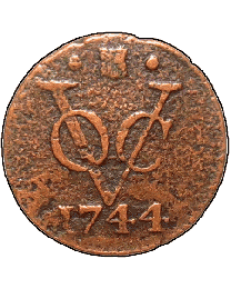 VOC Copper Duit Coin