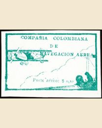 Colombia #C11 Scarce Early Airmail