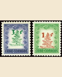 Cuba #498-99 Christmas