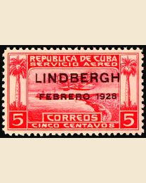 Lindbergh Visits Cuba #C2