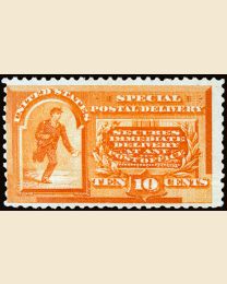 US #  E3 - 10¢ Messenger Running