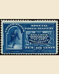 US #  E4 - 10¢ Messenger Running