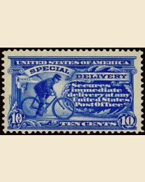 US #  E6 - 10¢ Messenger on Bicycle