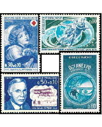 1971 France Commemorative Year Set