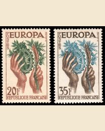 France # 846-47 Europa