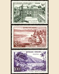 France #907-09 Landscaptes