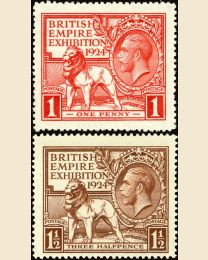 Great Britain #185-86