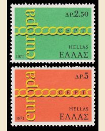 Greece # 1029-30 Europa