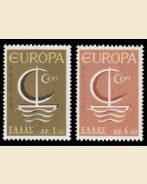 Greece # 862-63 Europa