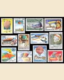 100 Aviation Stamps