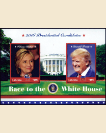 Race to the White House: Clinton and Trump