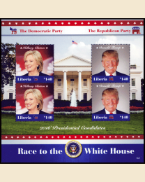 Race to the White House: Clinton and Trump