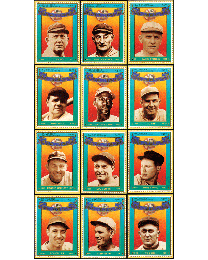 Genuine postage stamps that are the size of baseball cards from St. Vincent - 1992 Mint Set of 12
